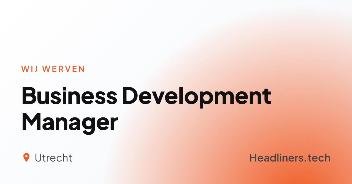 image Business Development Manager